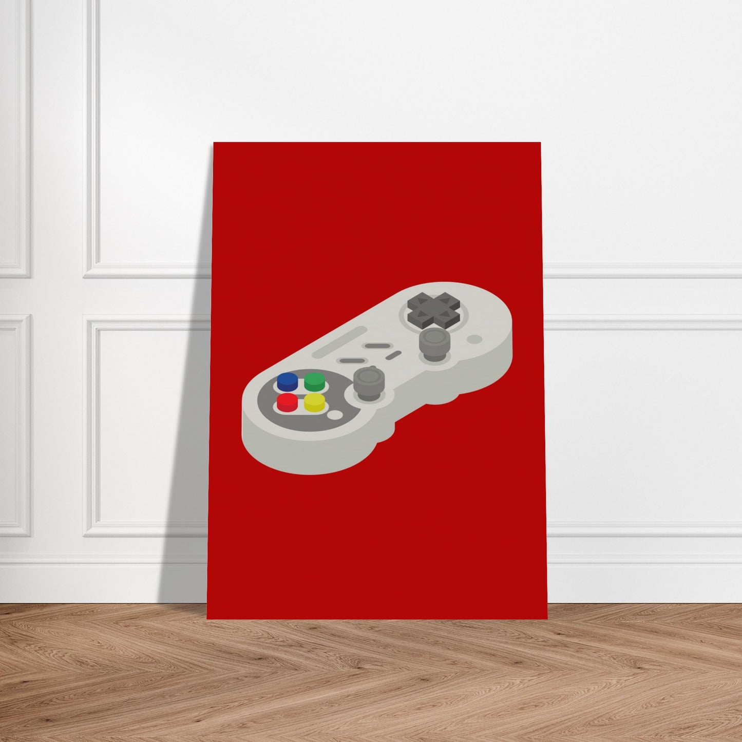 Red Video Game Controller