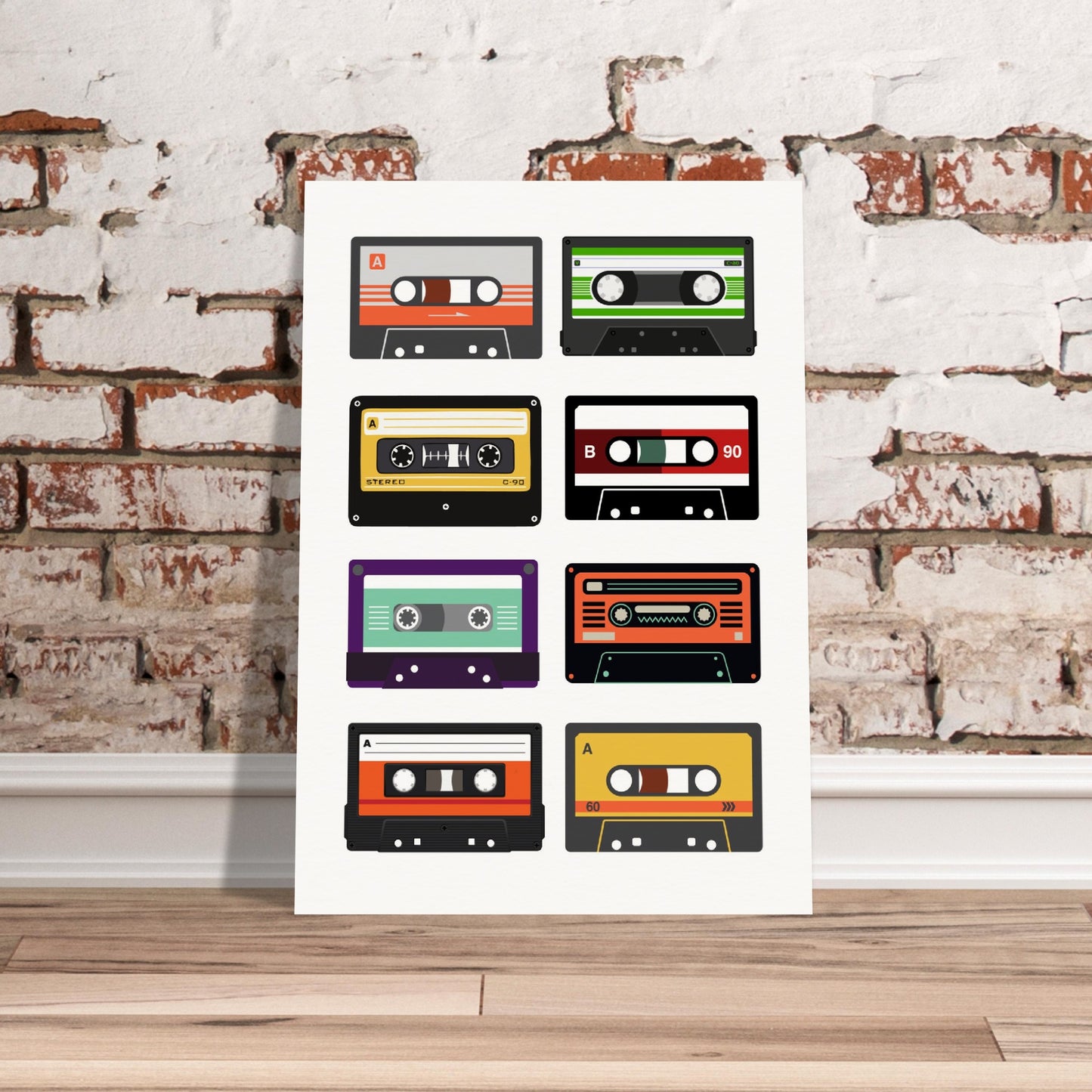 White Tape Cassette