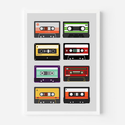 Grey Tape Cassette