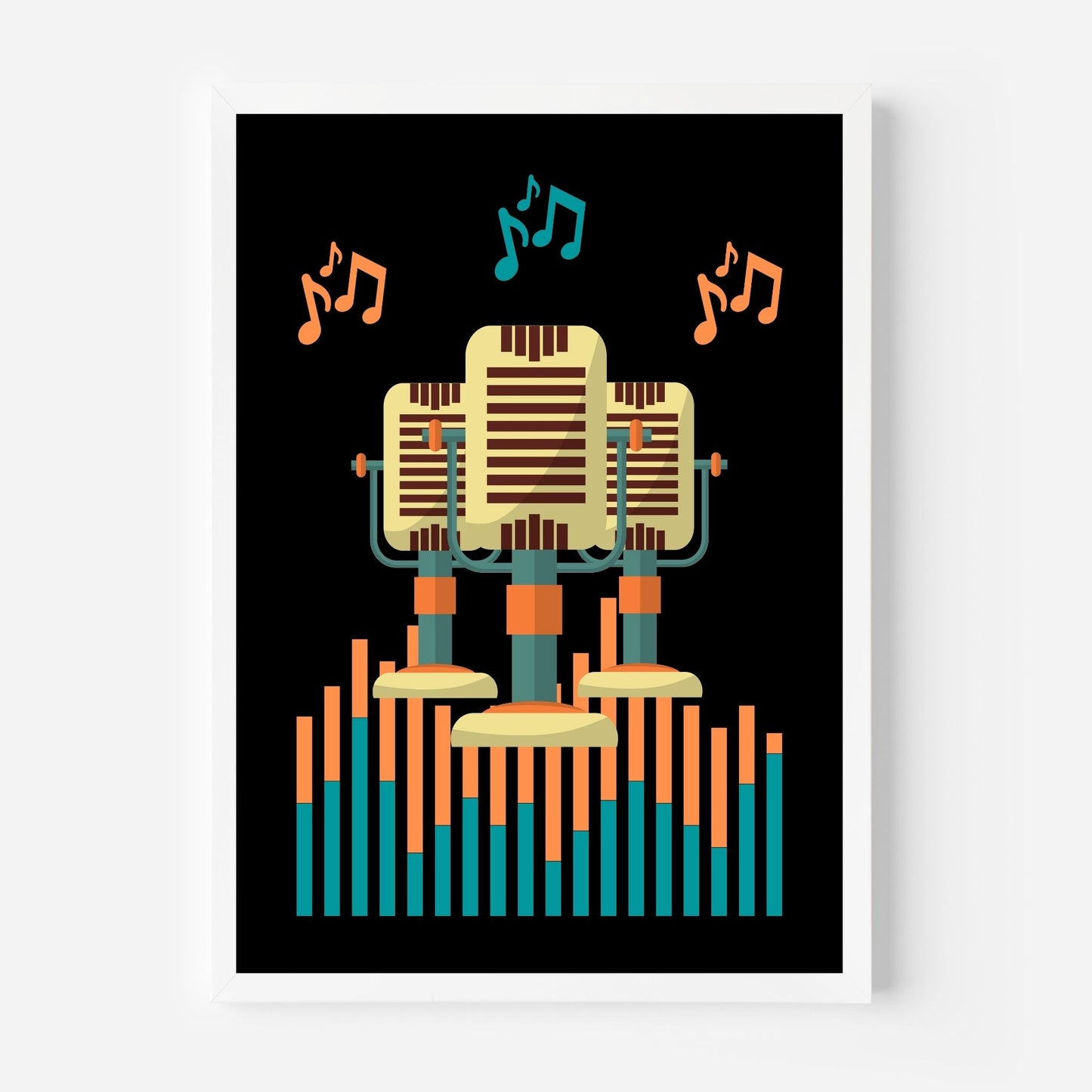 Retro Music Note