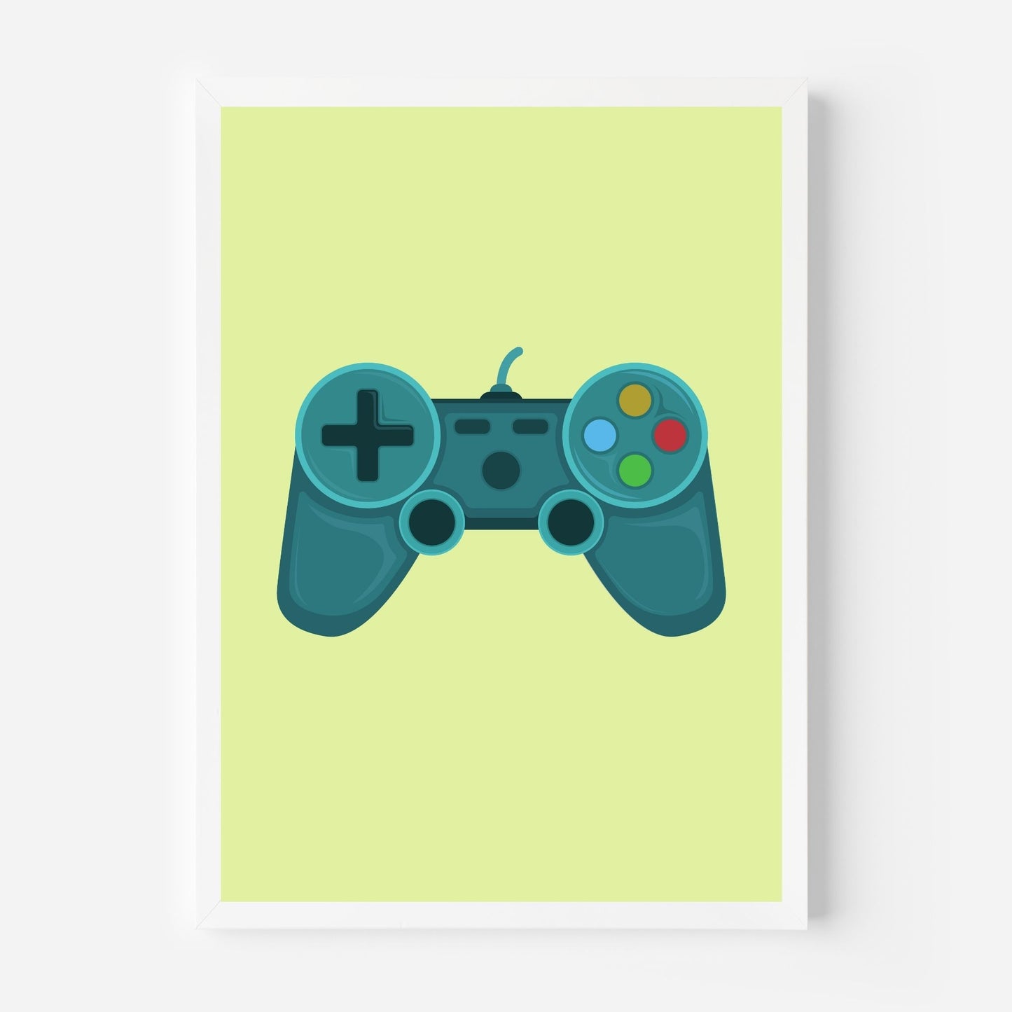 Yellow Video Game Controller