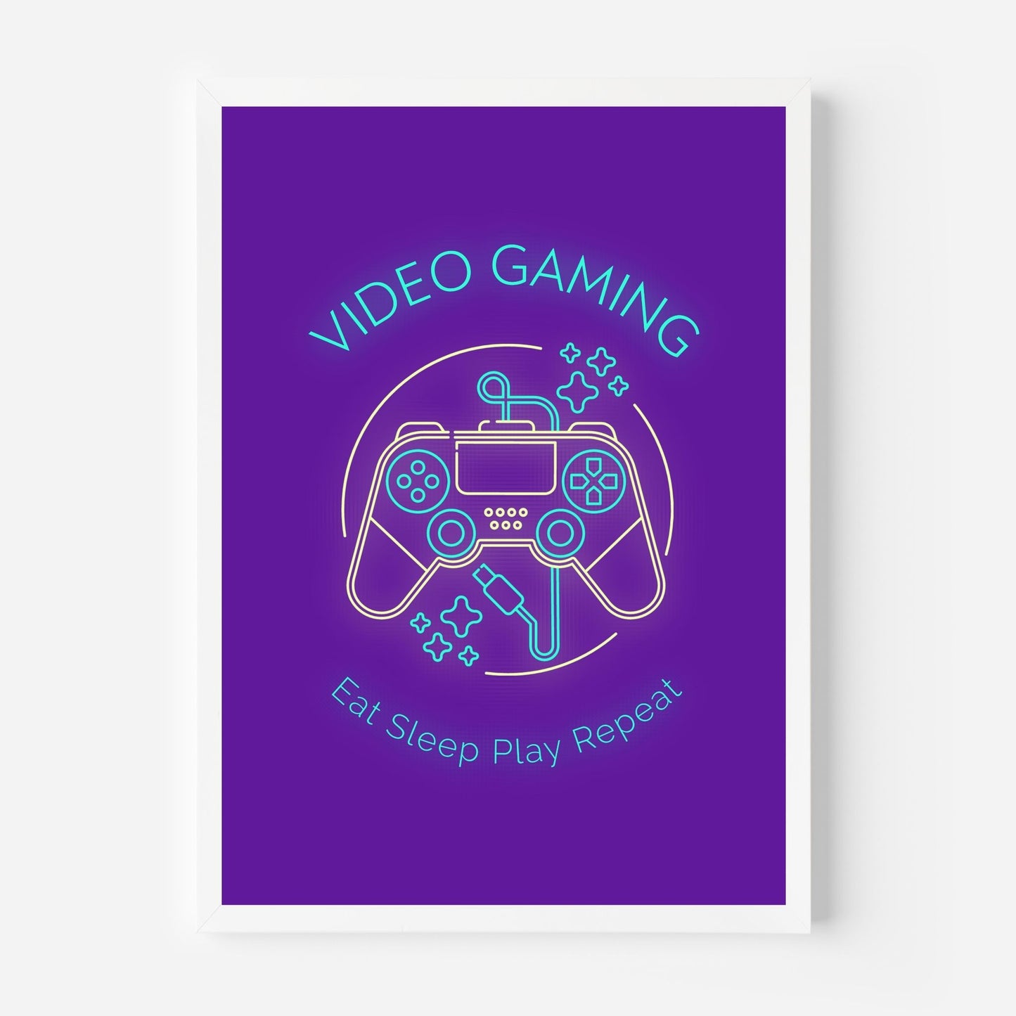 Purple Gaming Art