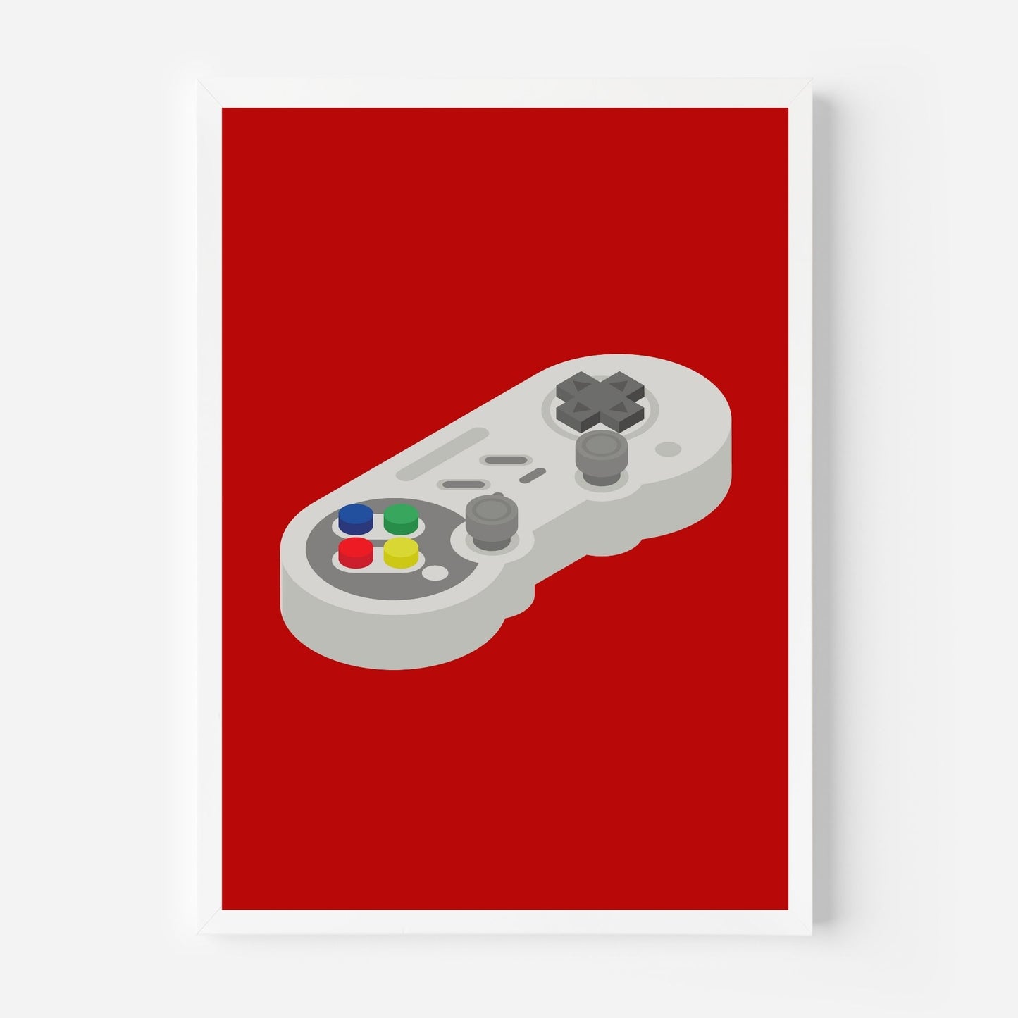 Red Video Game Controller