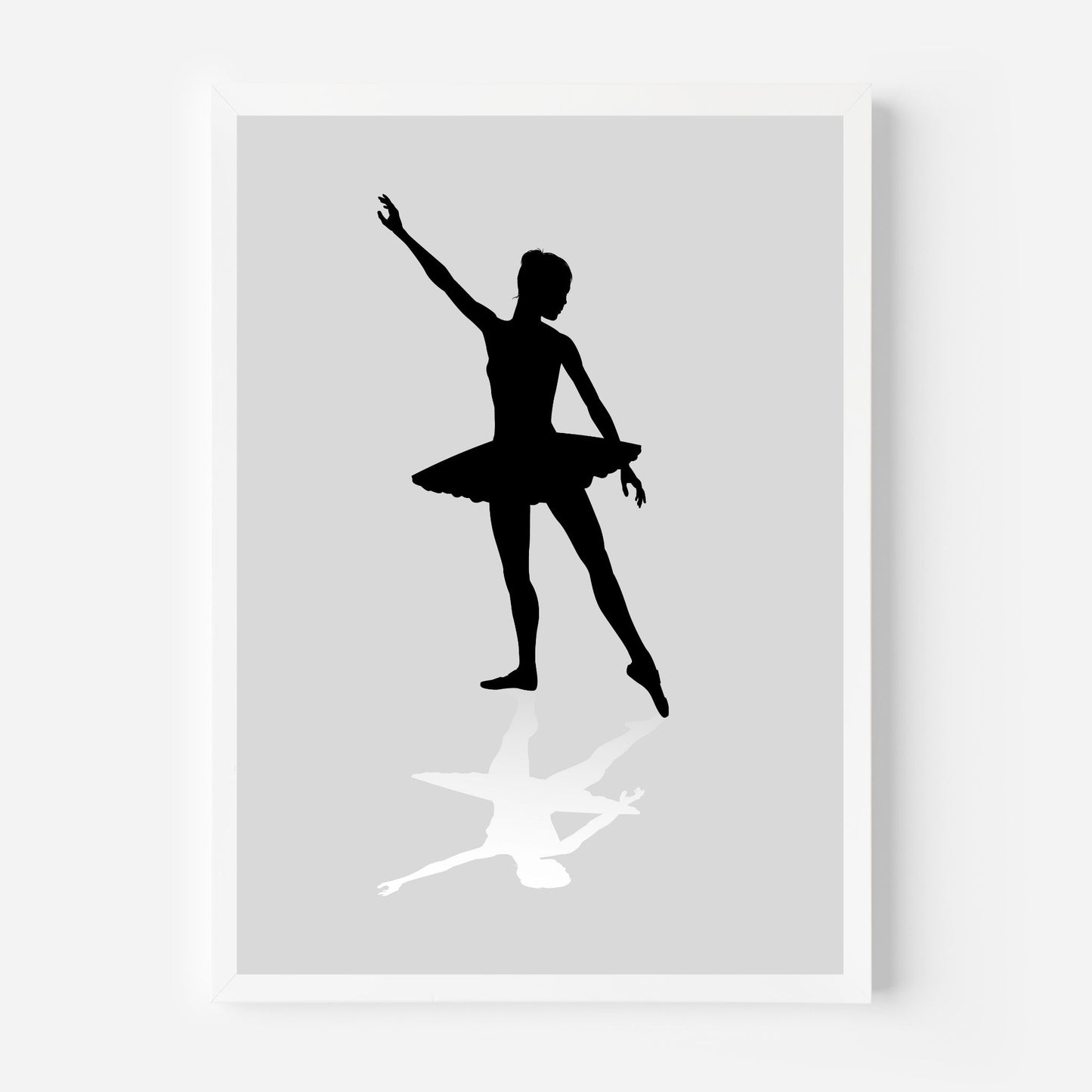 Ballet Dancer Grey