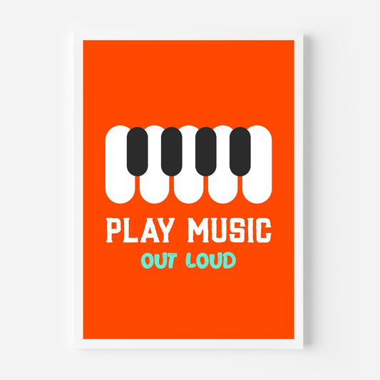 Play Music Orange