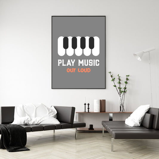 Play Music Grey