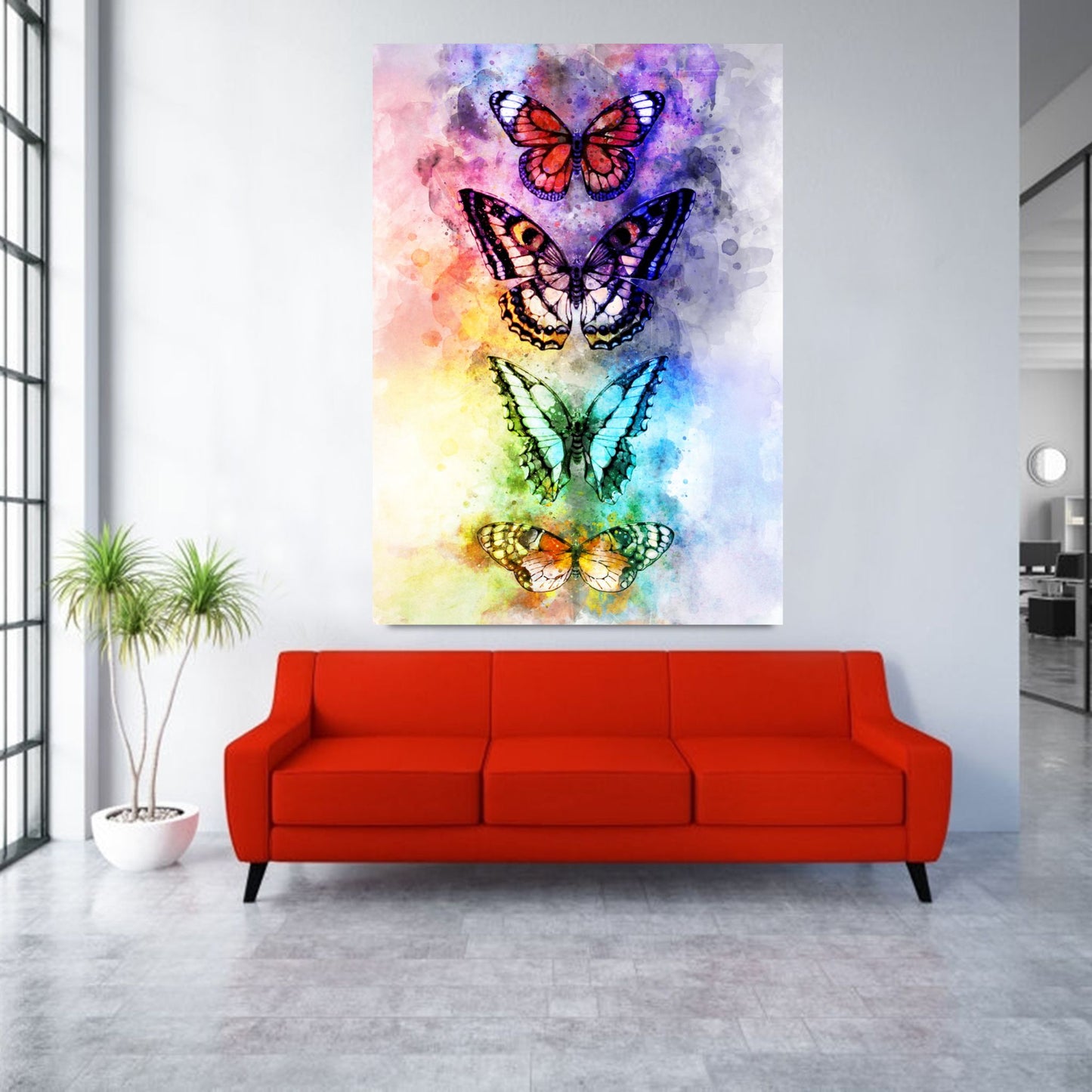 Watercolour Butterflies