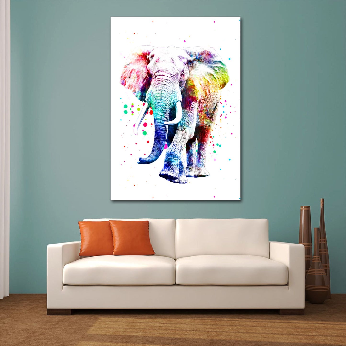 Watercolour Elephant