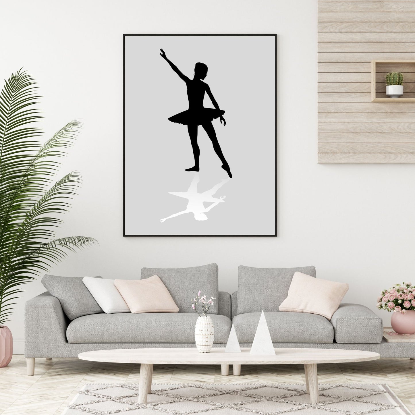 Ballet Dancer Grey