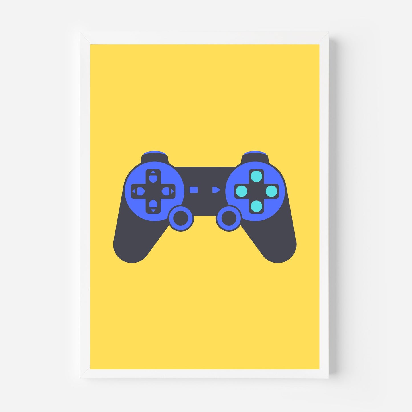 Yellow Gaming Controller