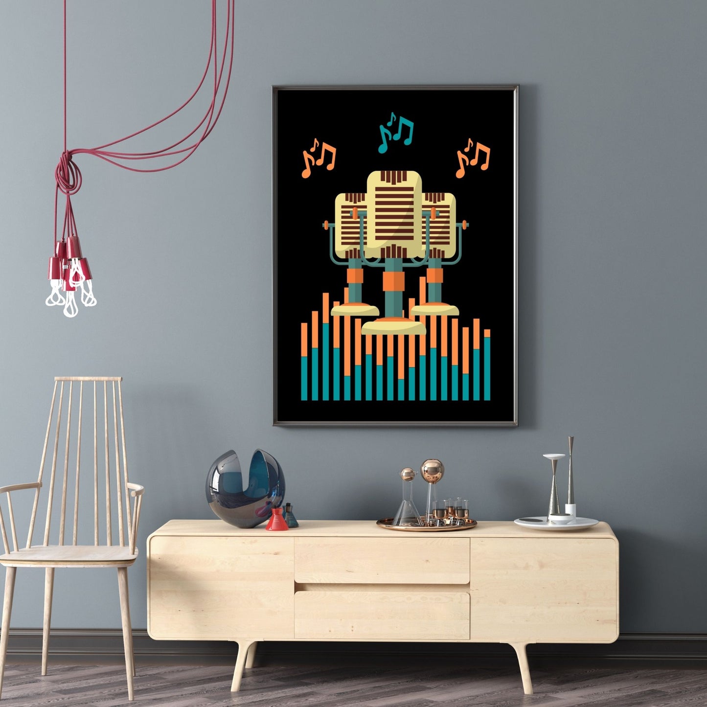 Retro Music Note