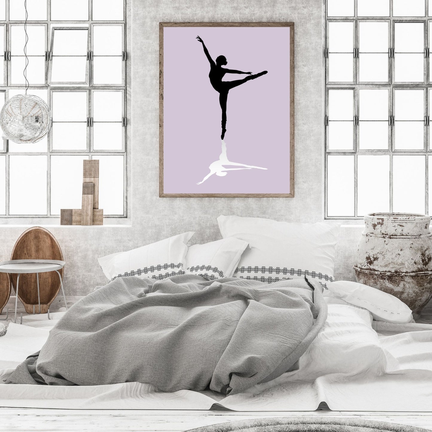 Ballet Dancer Purple