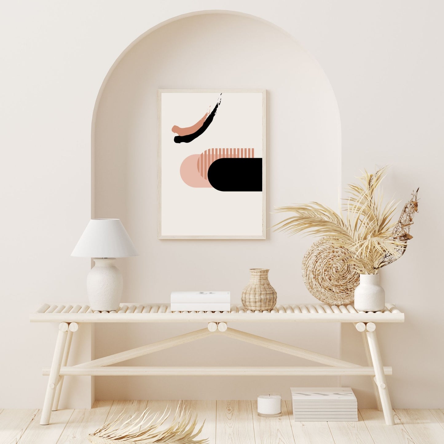 Beige Abstract