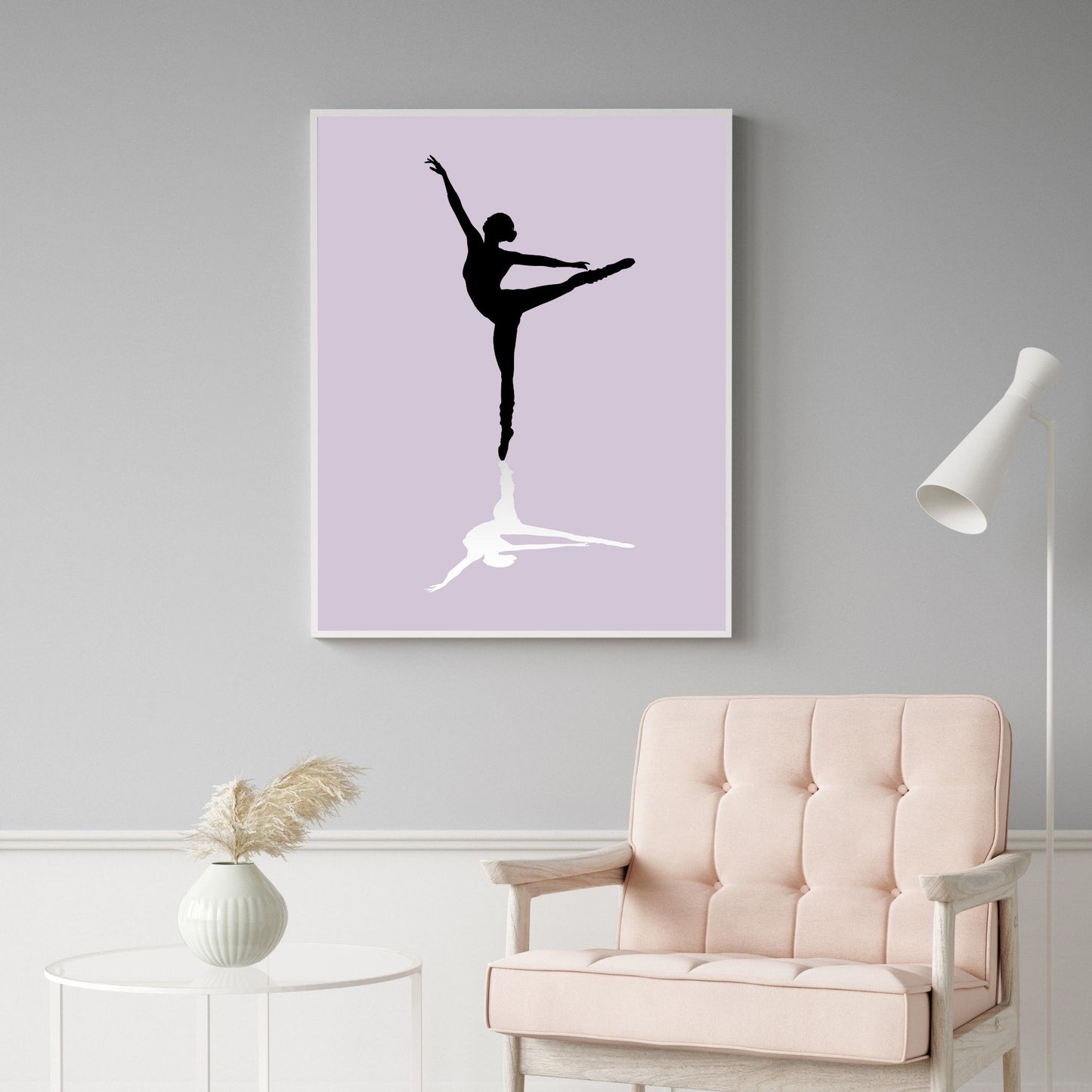 Ballet Dancer Purple