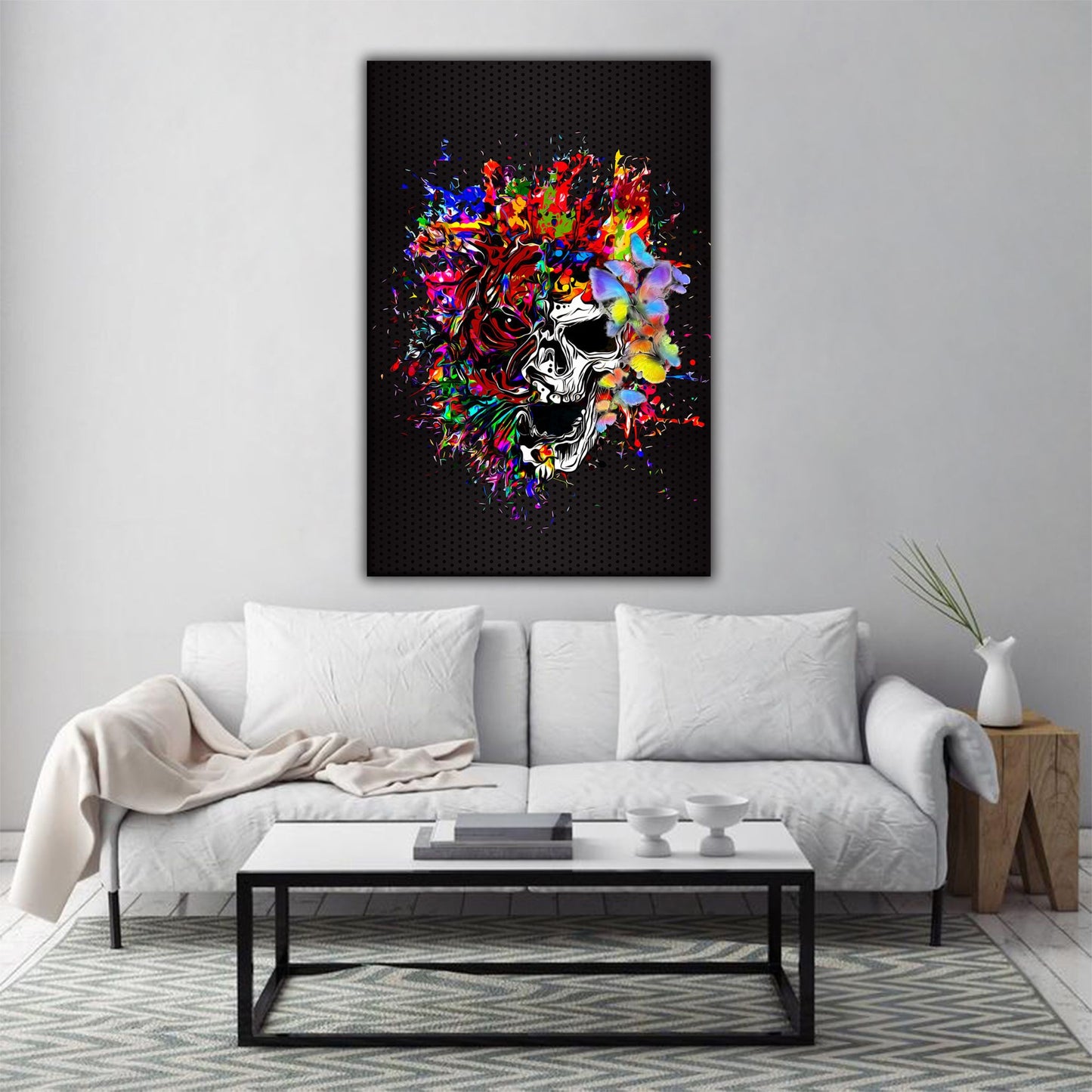 Abstract Skull