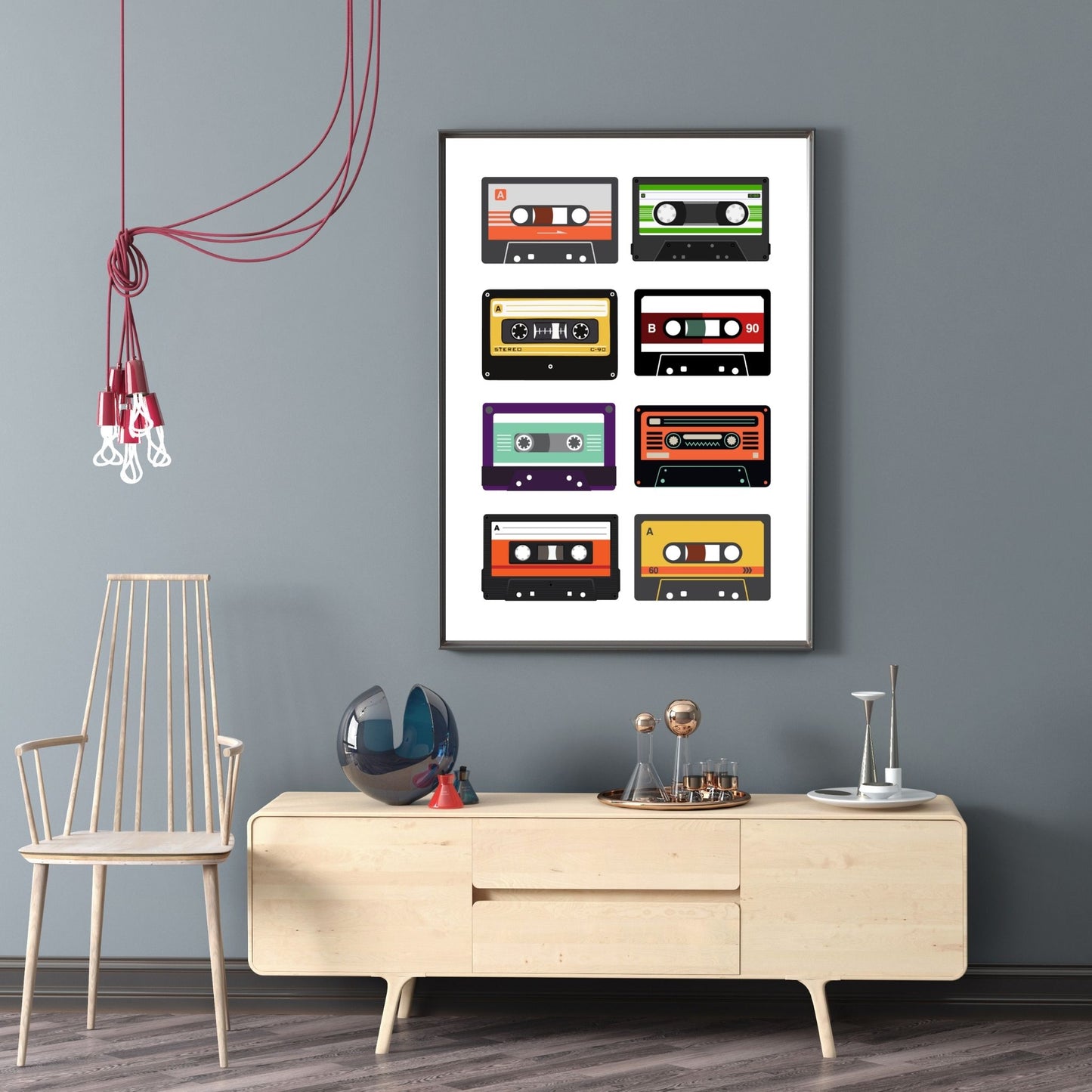 White Tape Cassette