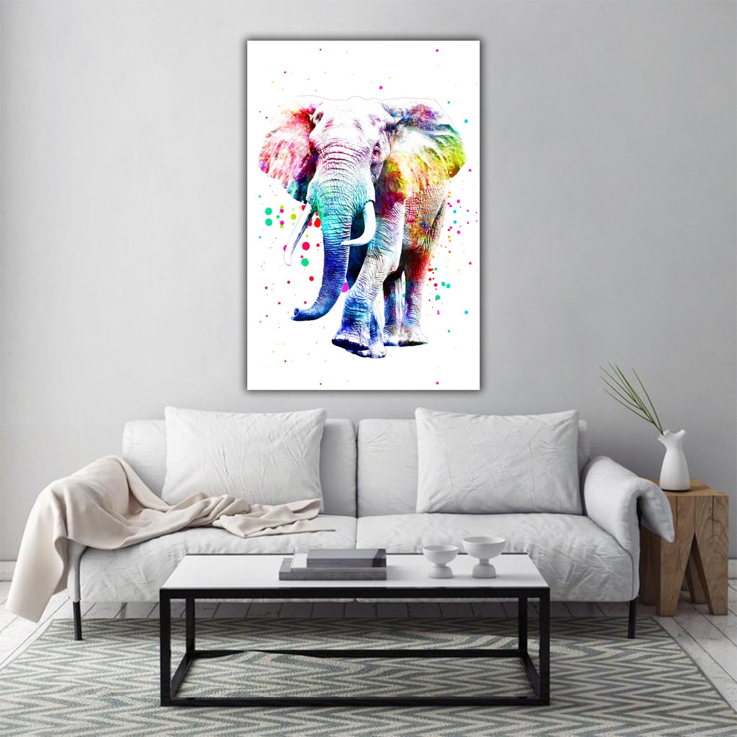 Watercolour Elephant