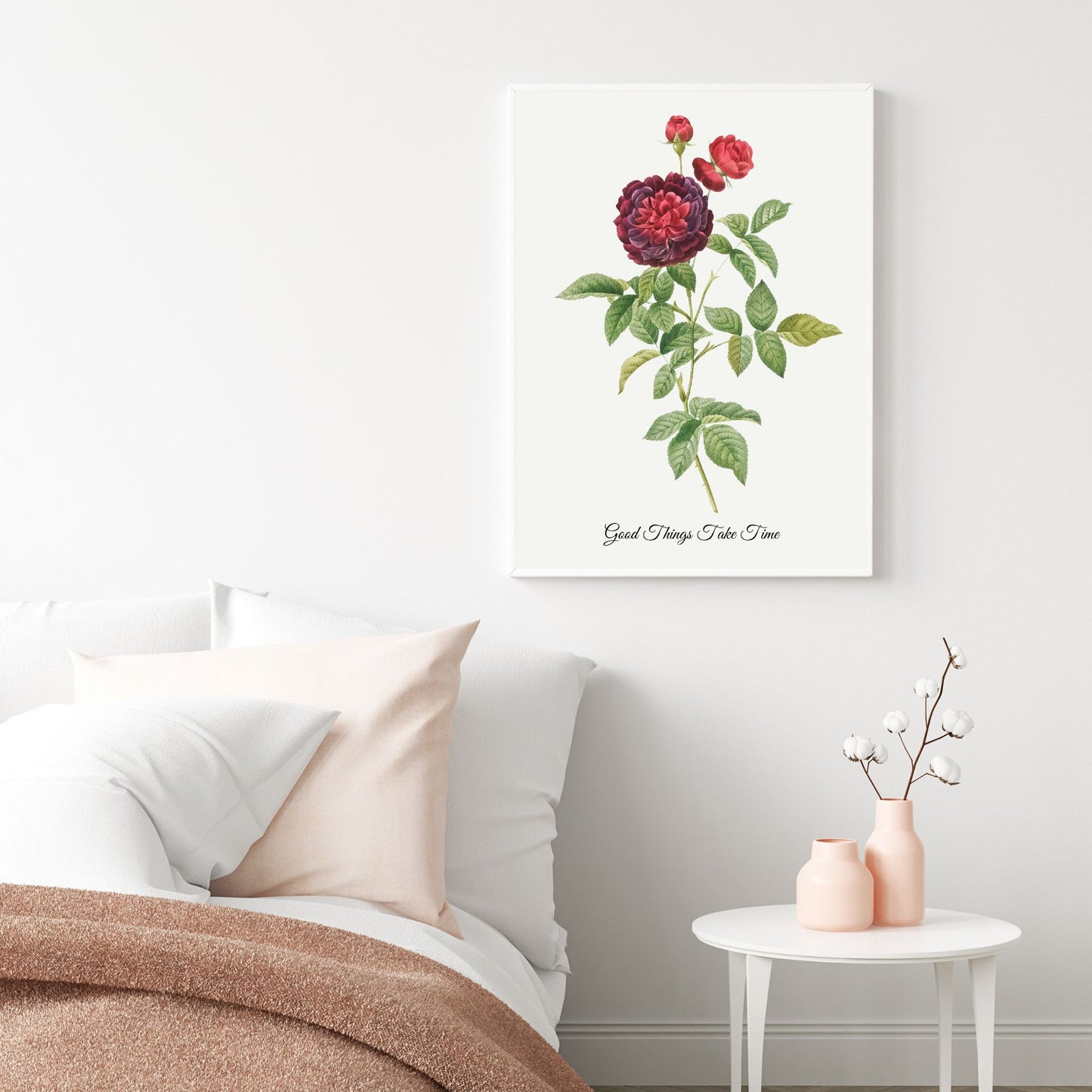 Red & Purple Flower