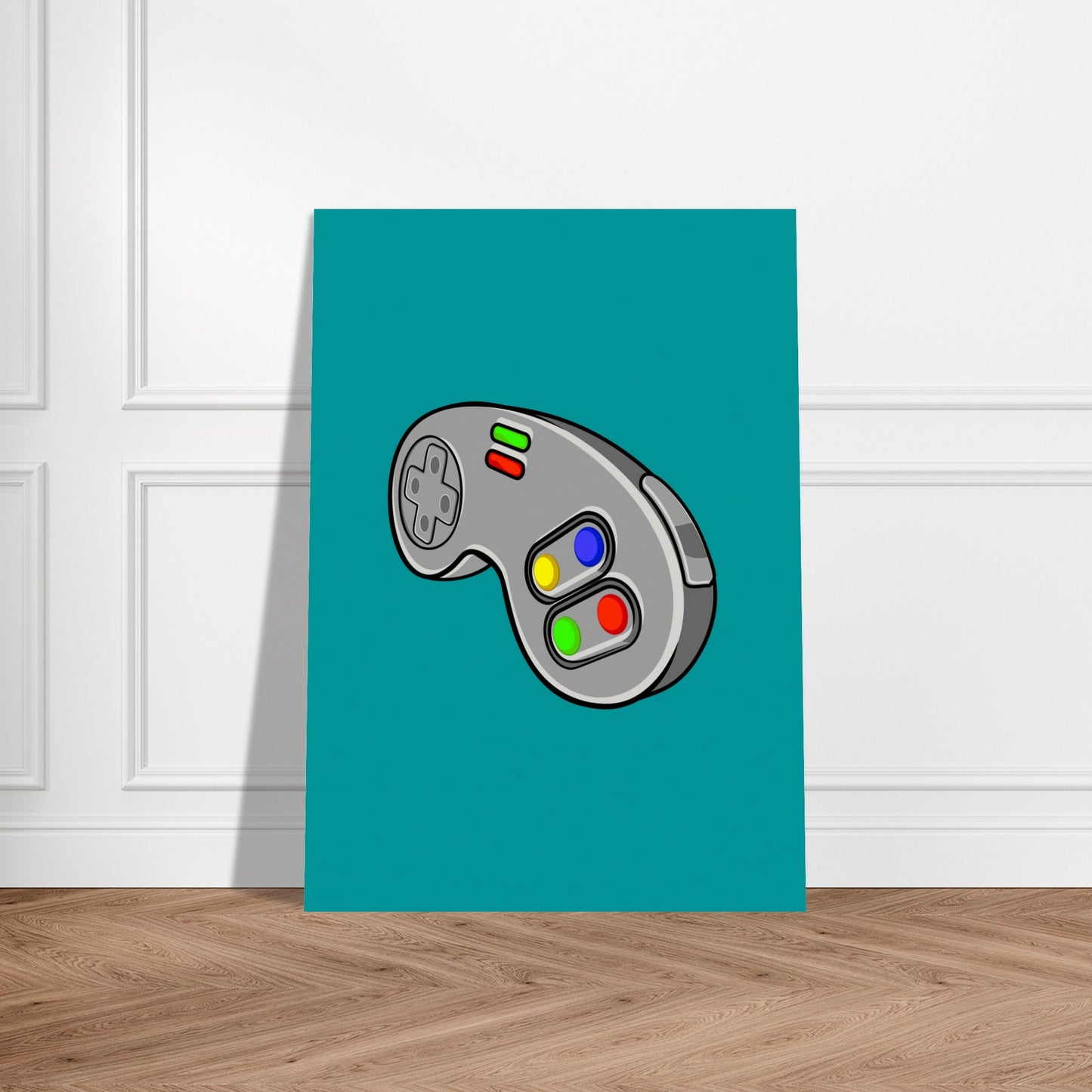 Green Video Game Controller
