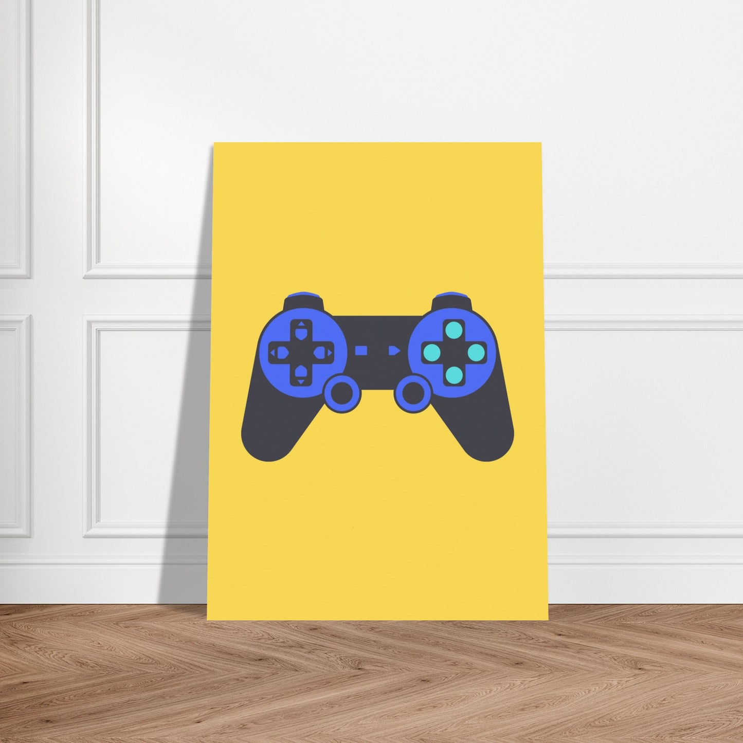 Yellow Gaming Controller