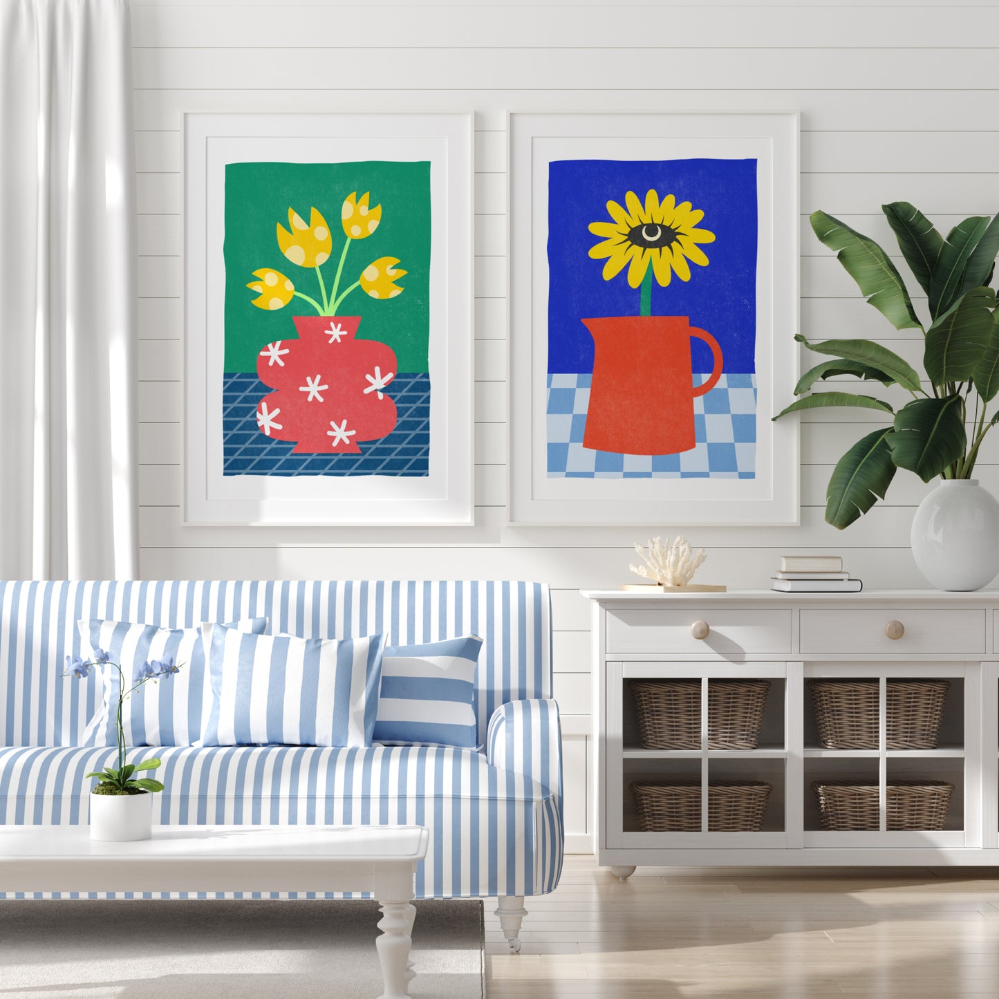 Red Vase