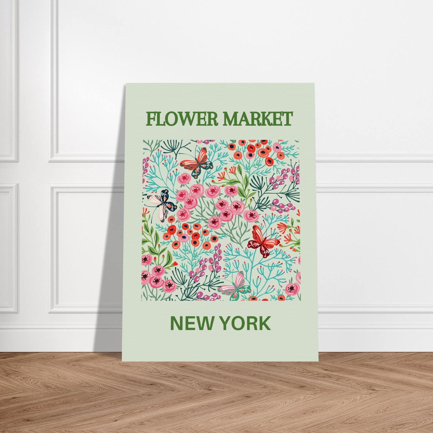 Flower Market Green