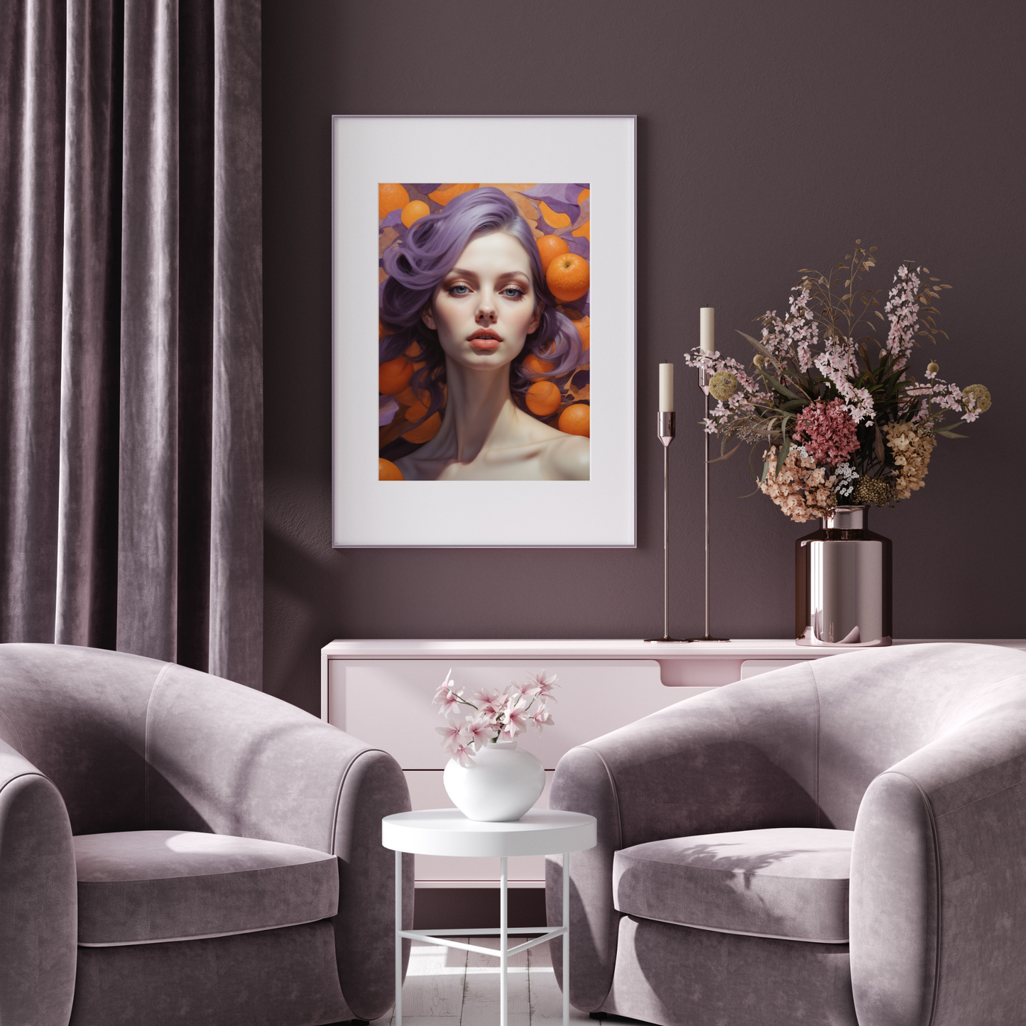 Orange Lady 3