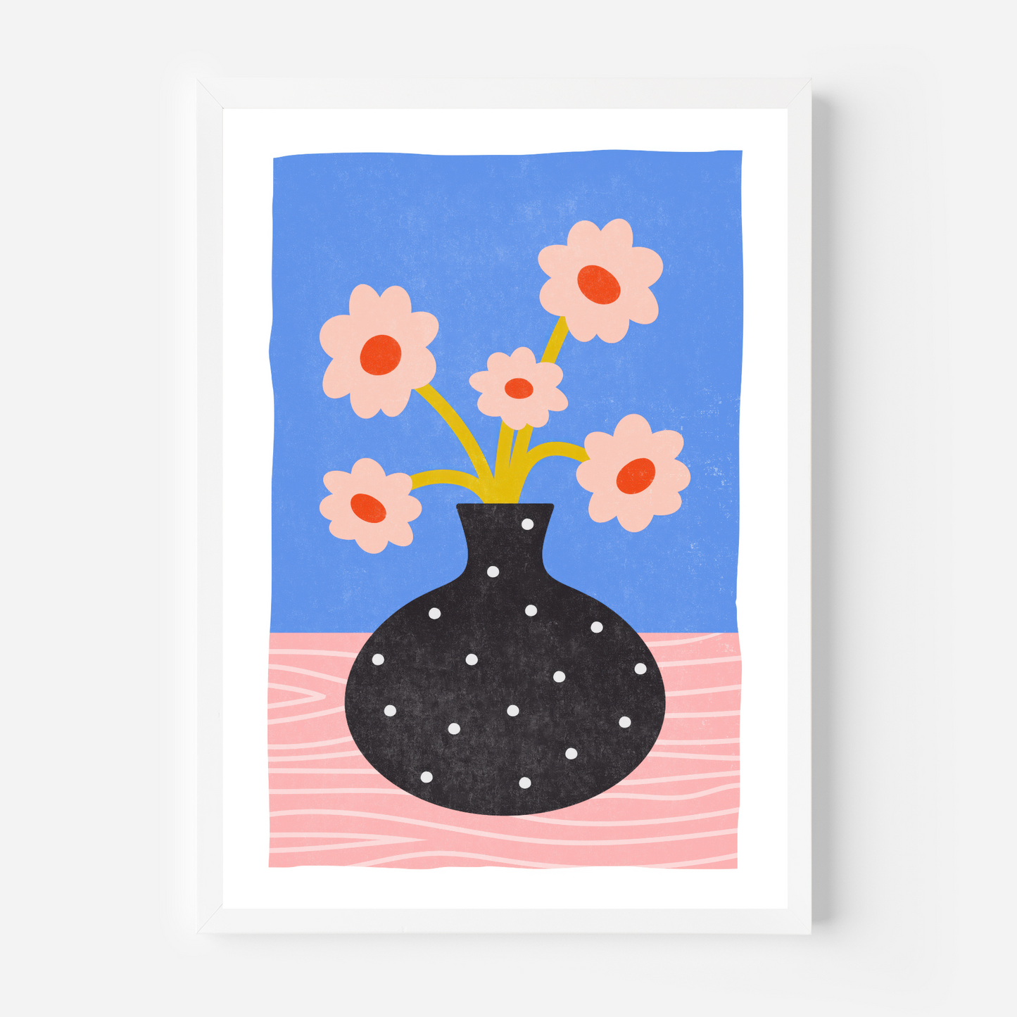 Black vase