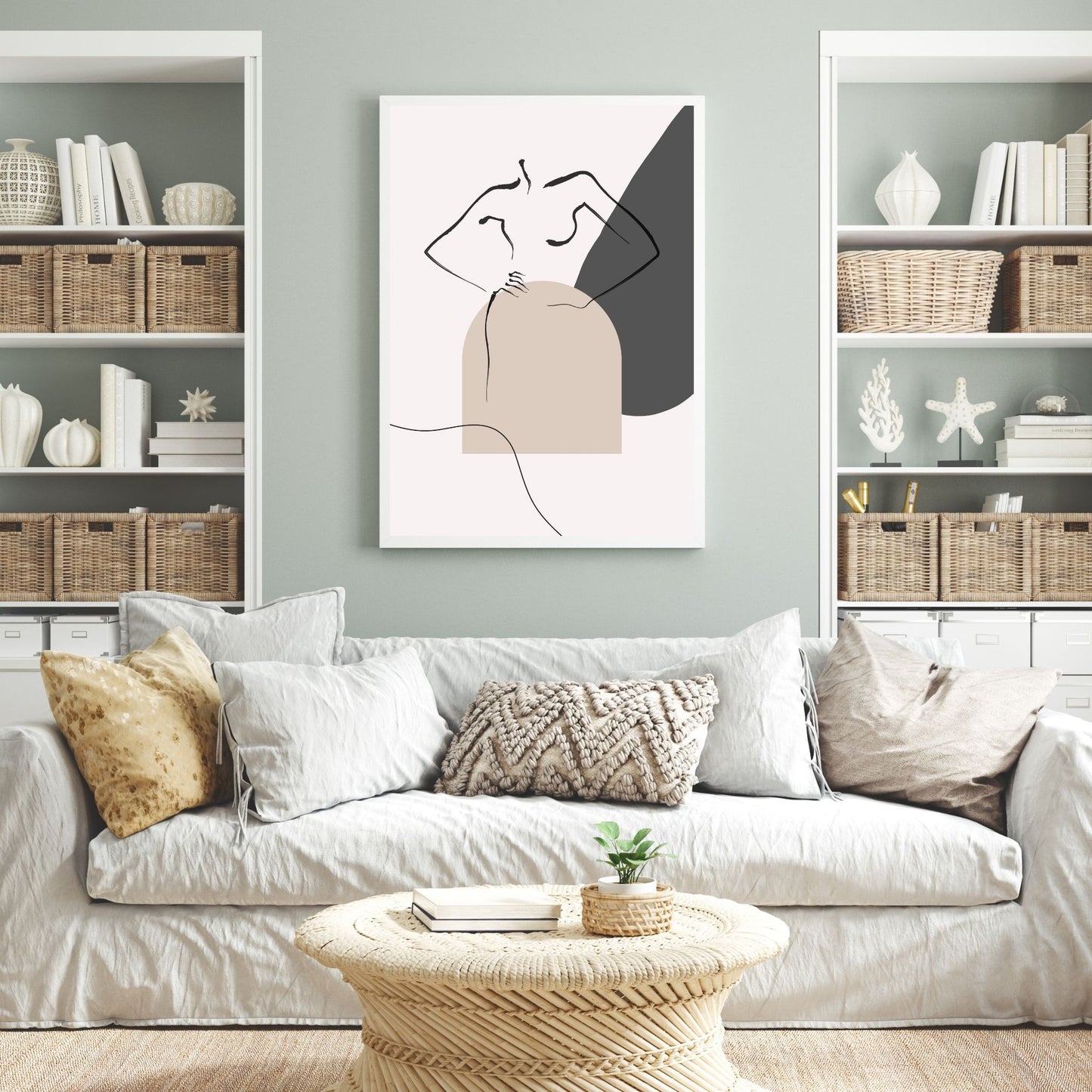 Abstract Modern Woman