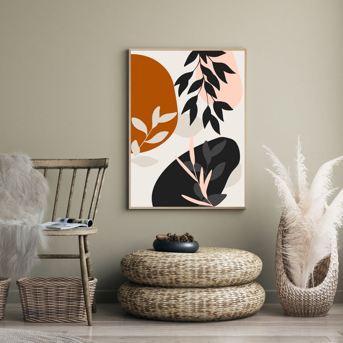 Abstract Leaves