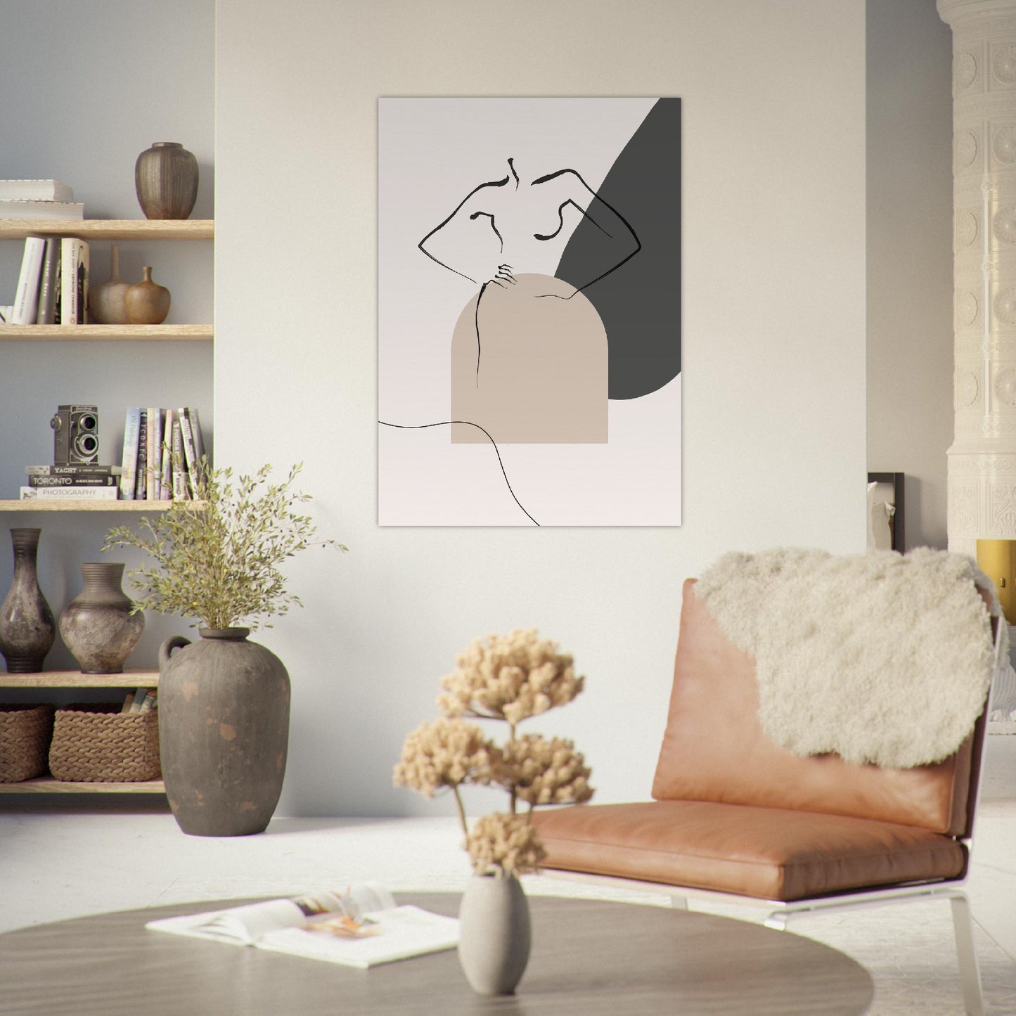 Abstract Modern Woman