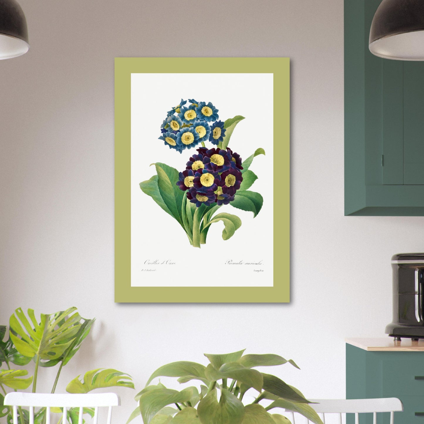 Blue & Purple Flower