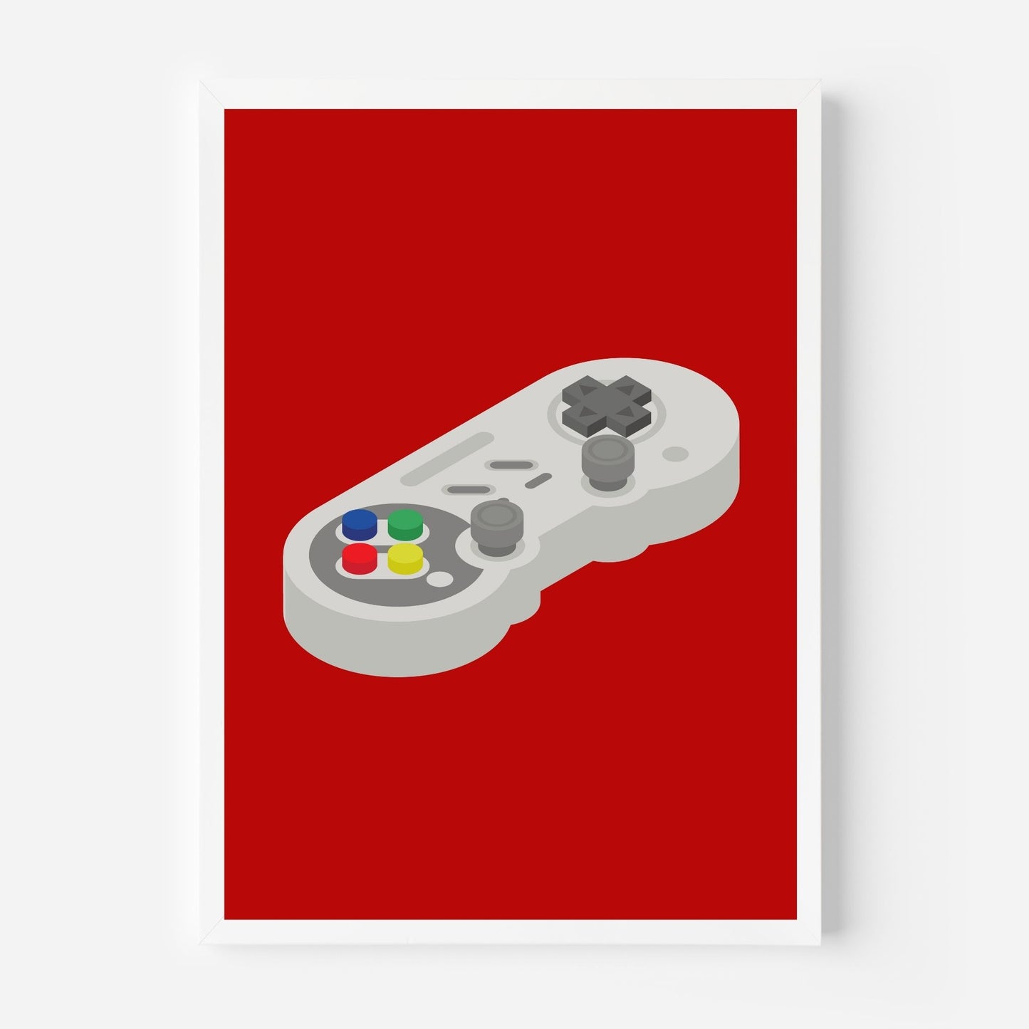 Red Video Game Controller