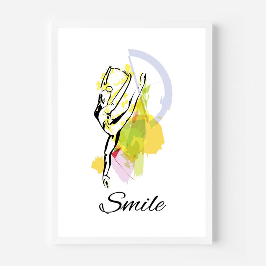 Abstract Dance Smile