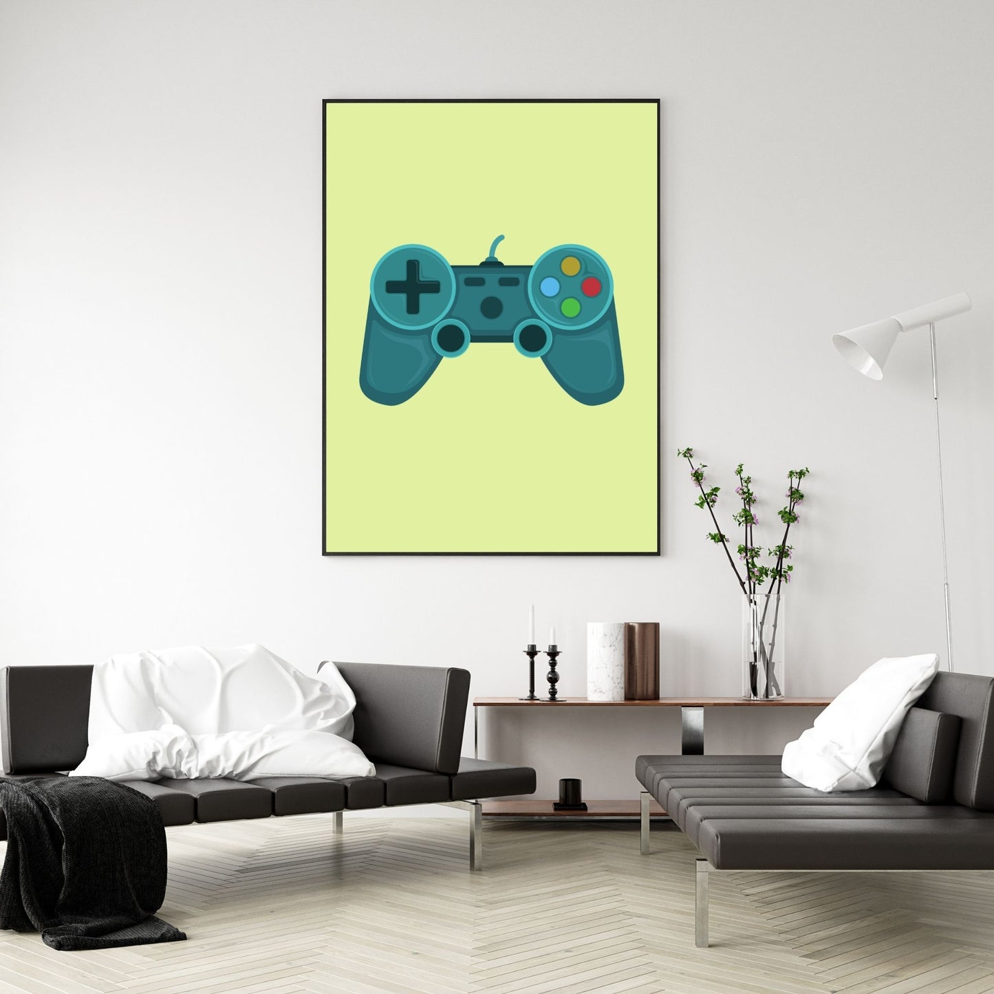 Yellow Video Game Controller