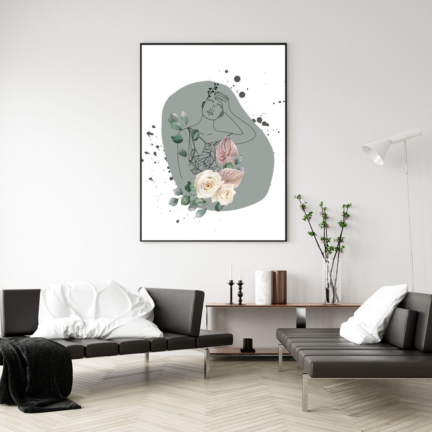 Abstract Flower