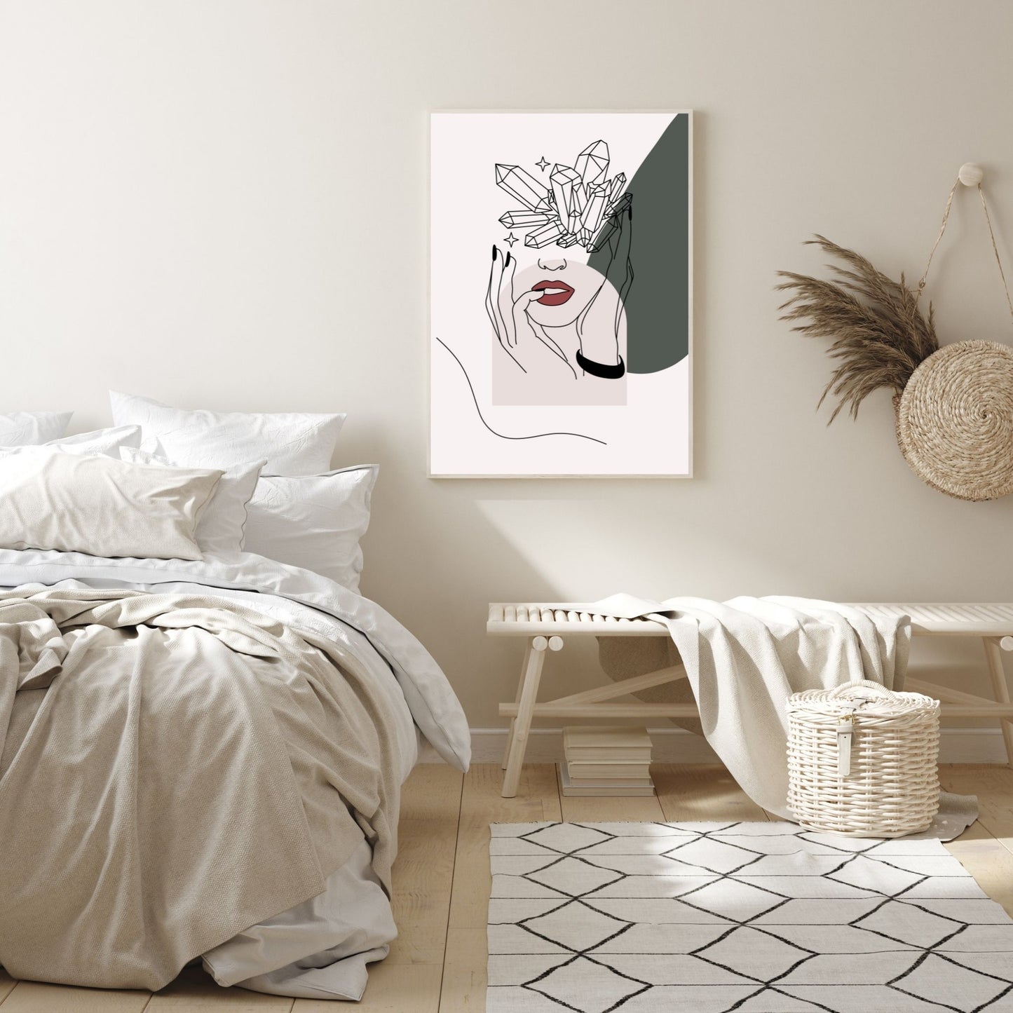 Abstract Modern Feminine