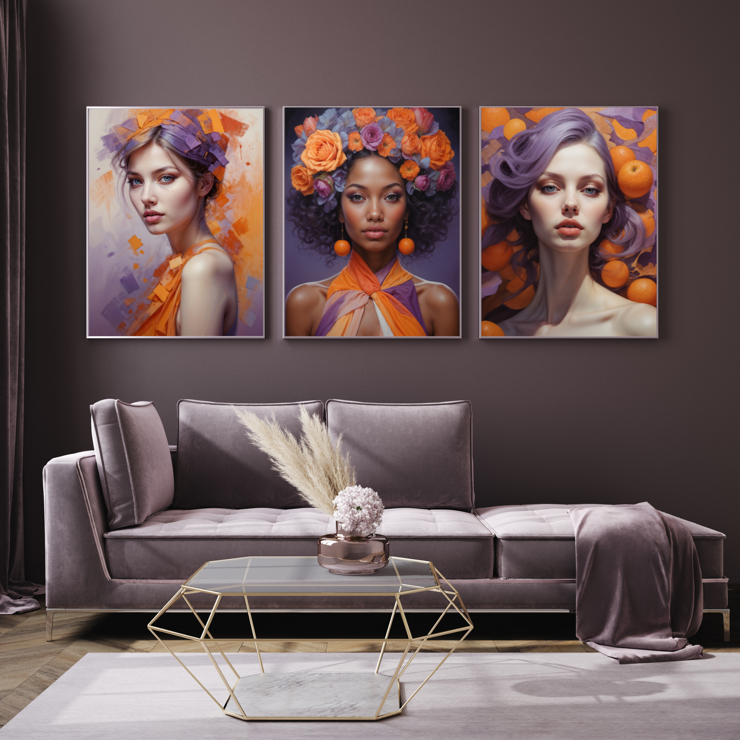 Orange Lady 2