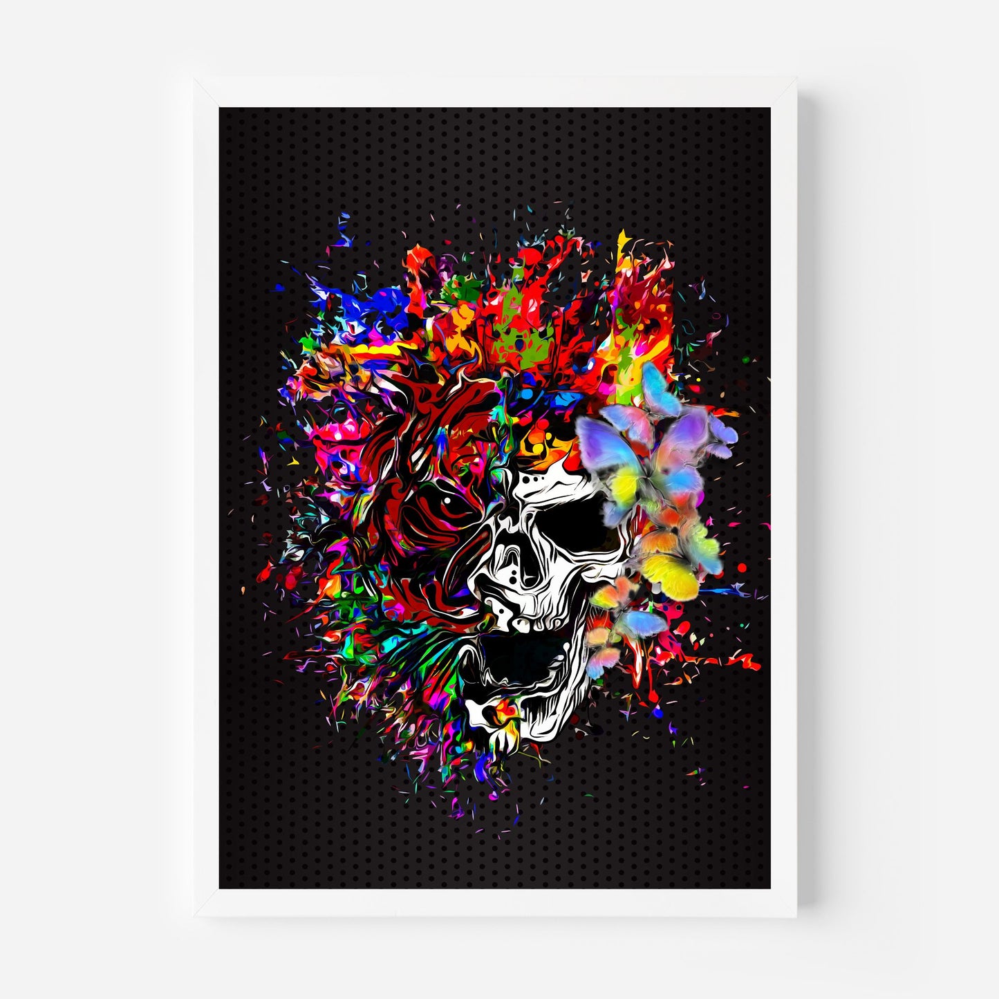 Abstract Skull