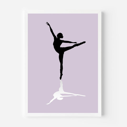 Ballet Dancer Purple