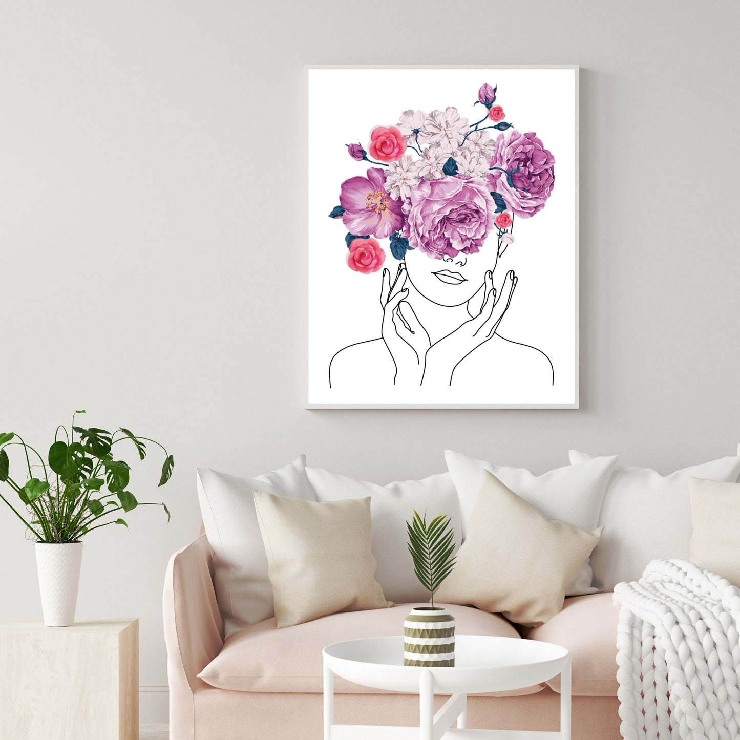 Line Art Flowers