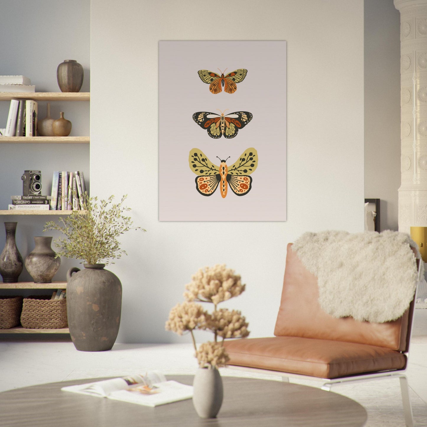 3 Butterflies