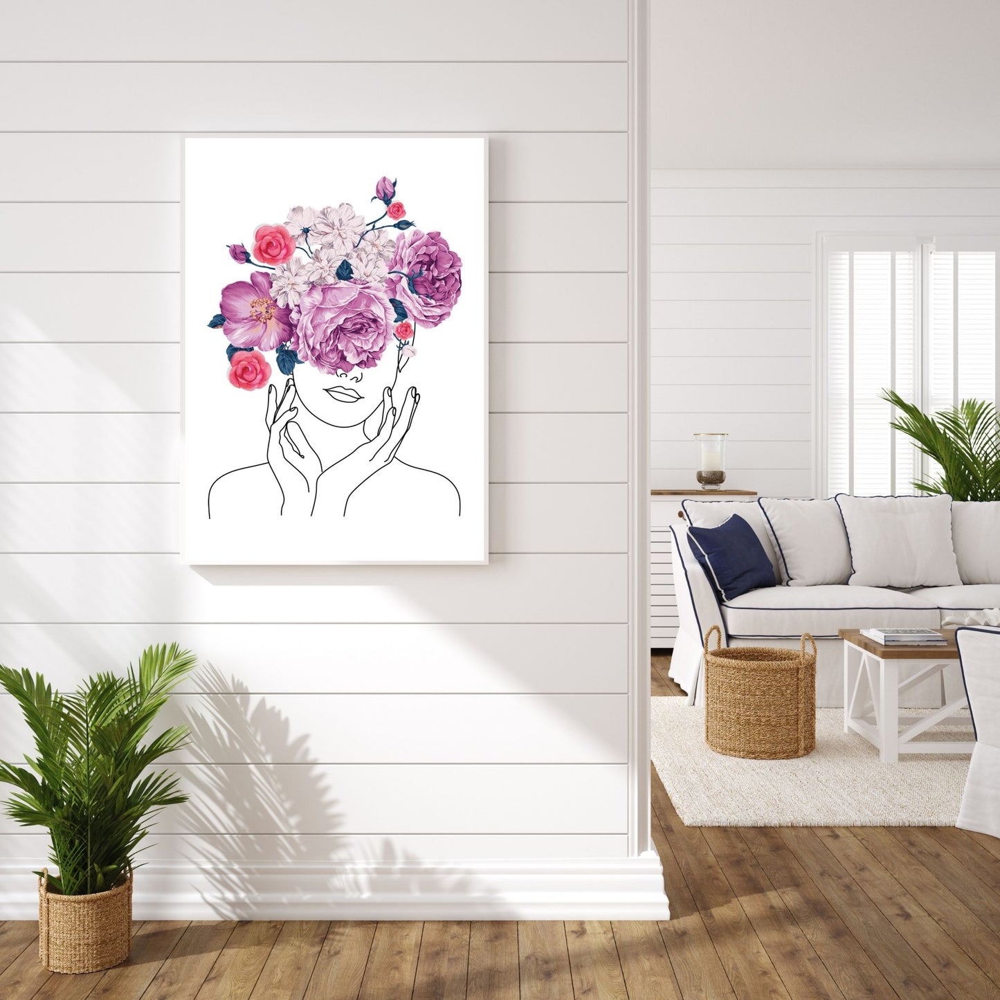 Line Art Flowers