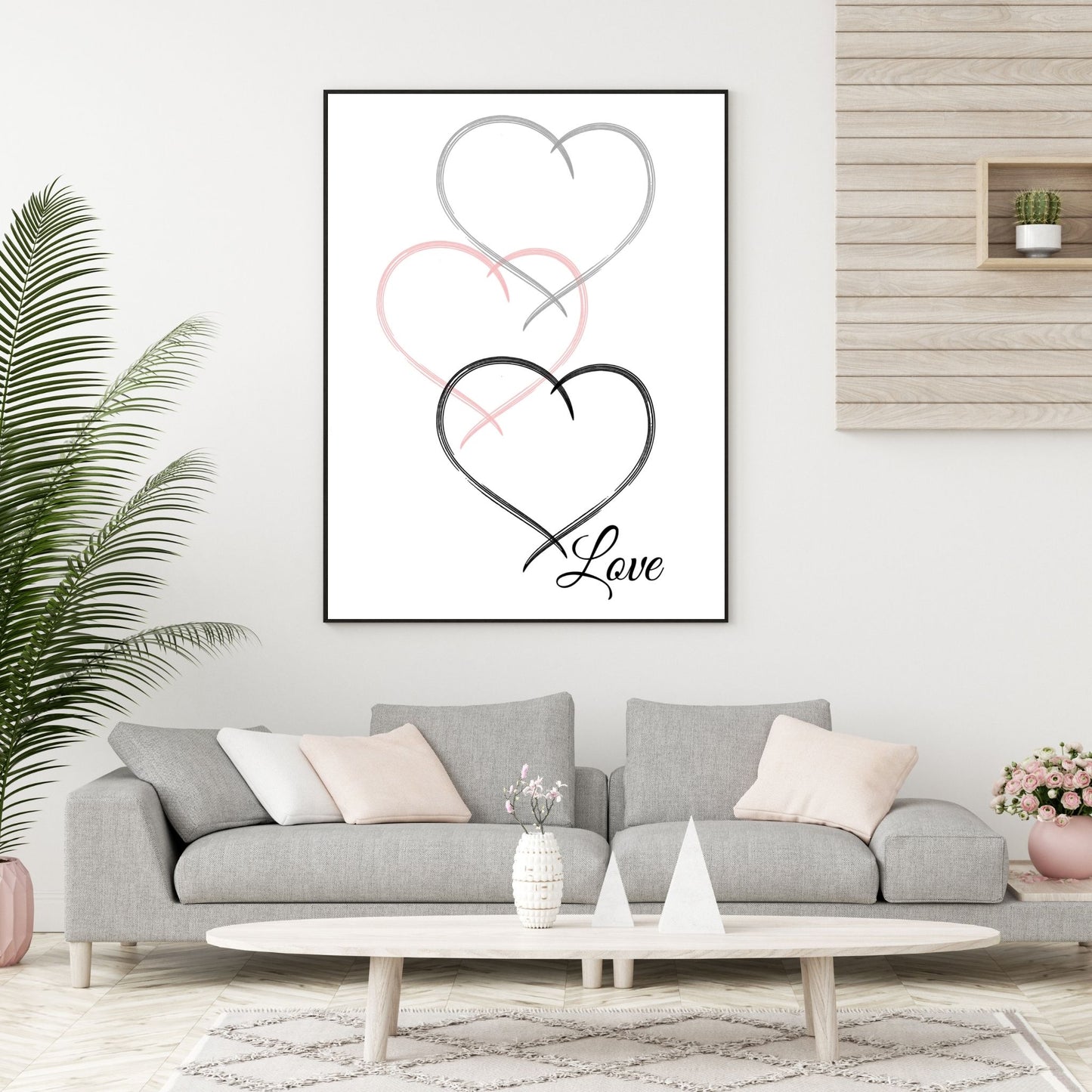 3 Love Hearts