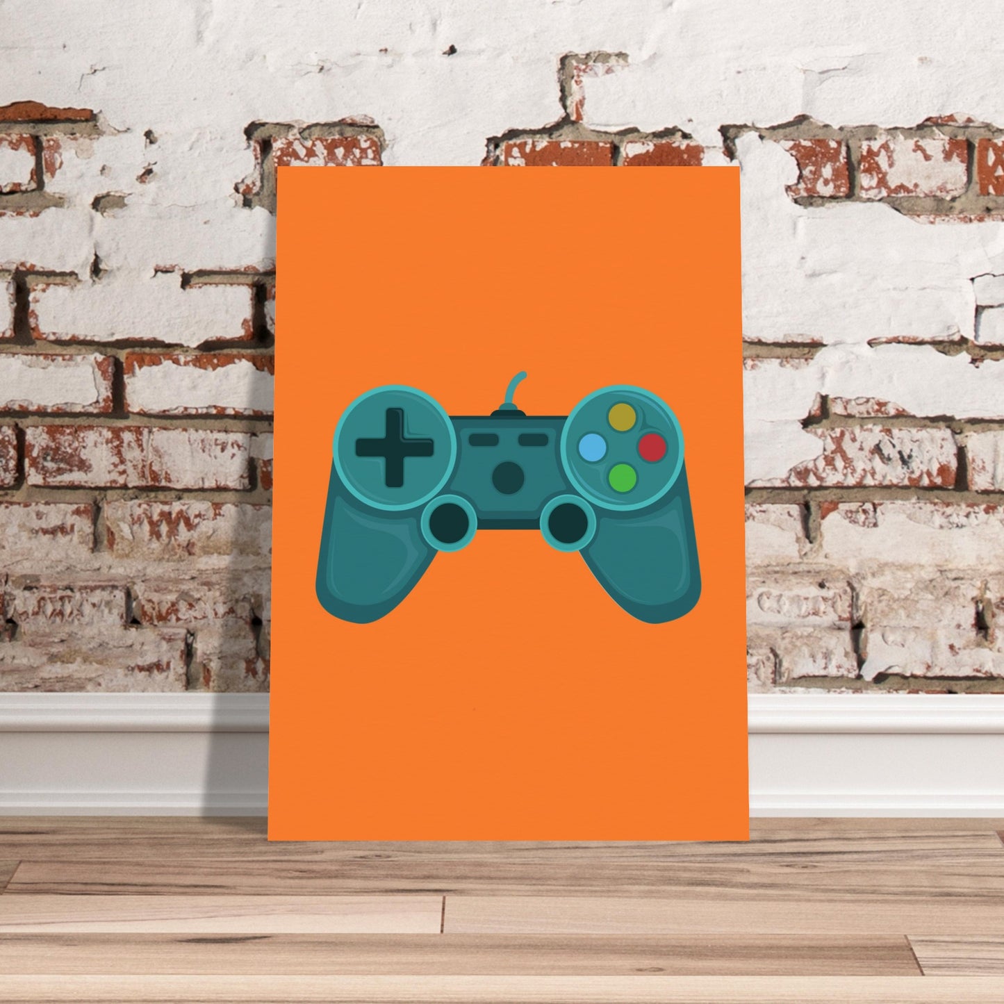 Orange Gaming Controller