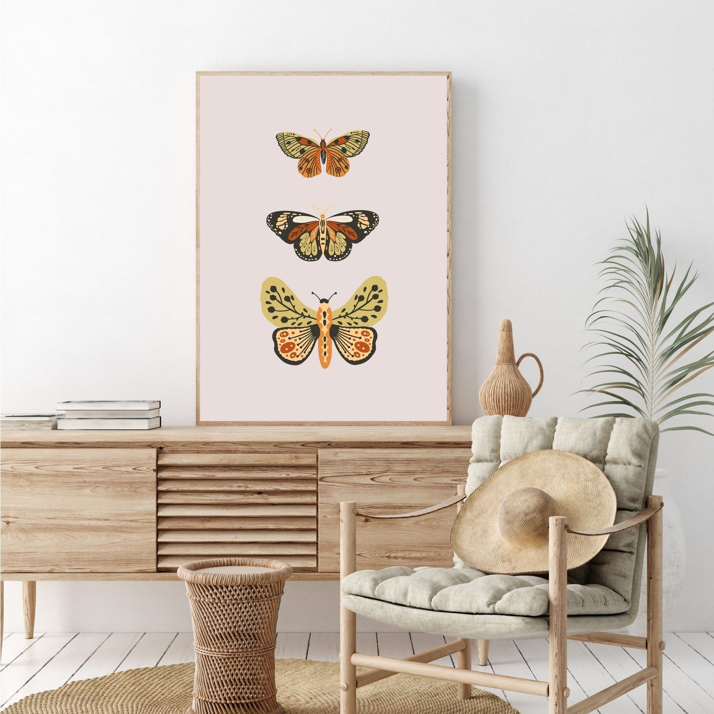 3 Butterflies