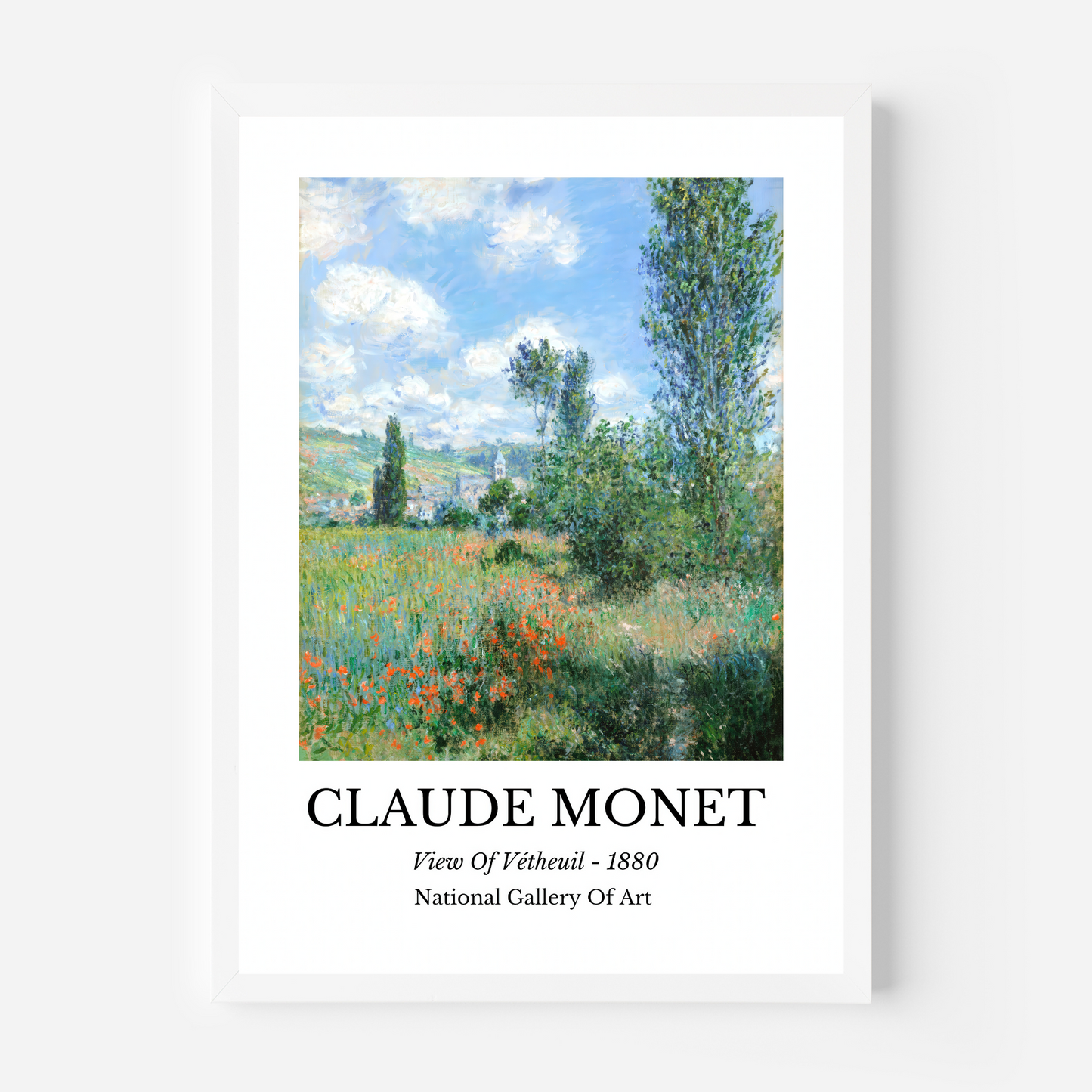 Claude Monet-View Of Vétheuil