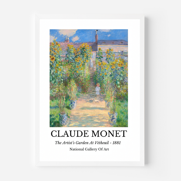 Claude Monet- The Artist's Garden – Little Loves Ink
