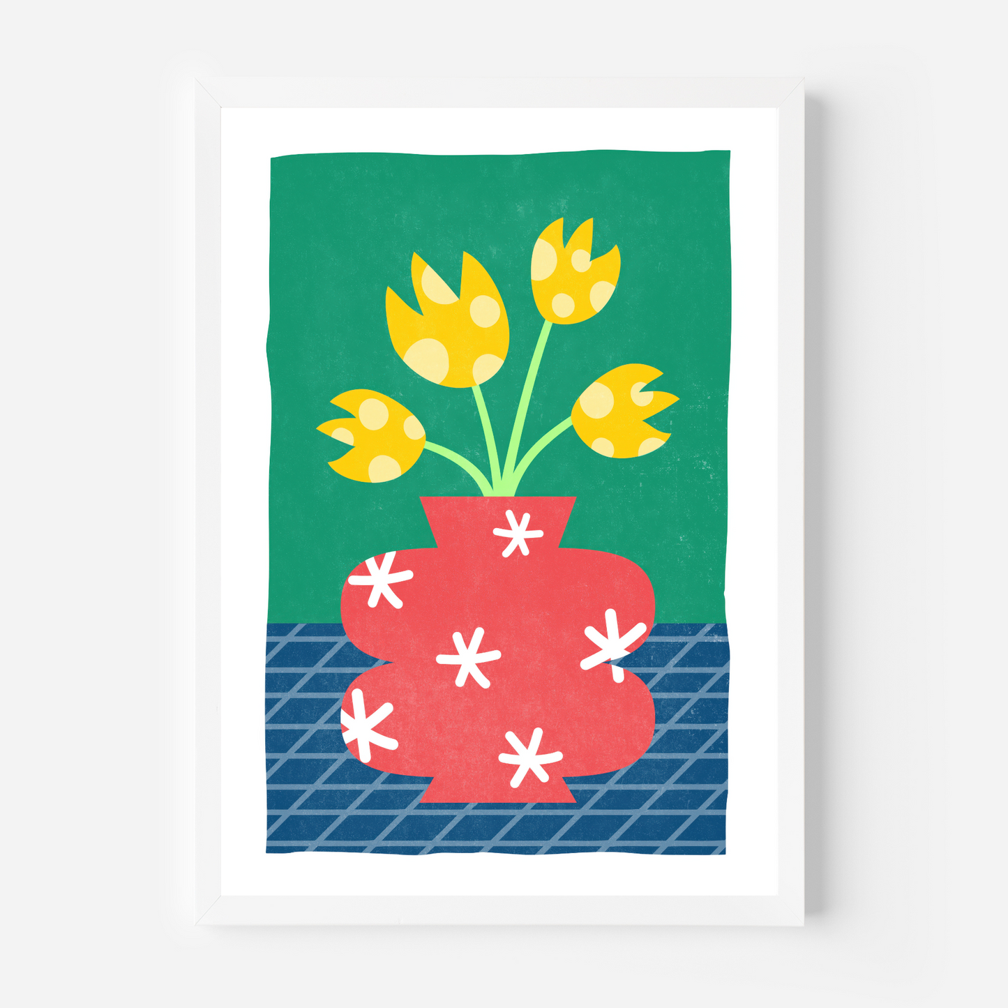 Red Vase