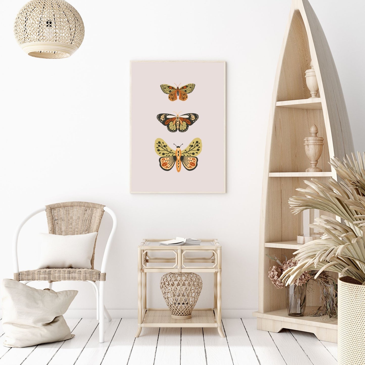 3 Butterflies